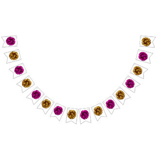 Pink & Gold Bow Party Banner