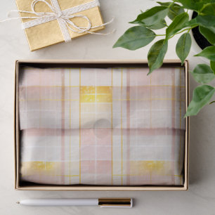 Pink Gold Christmas Pattern#7 ID1009 Tissue Paper