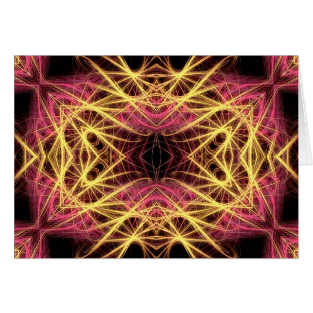 pink & gold fractal (Front Horizontal)