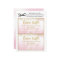 Pink Gold Girls Diaper Raffle Tickets