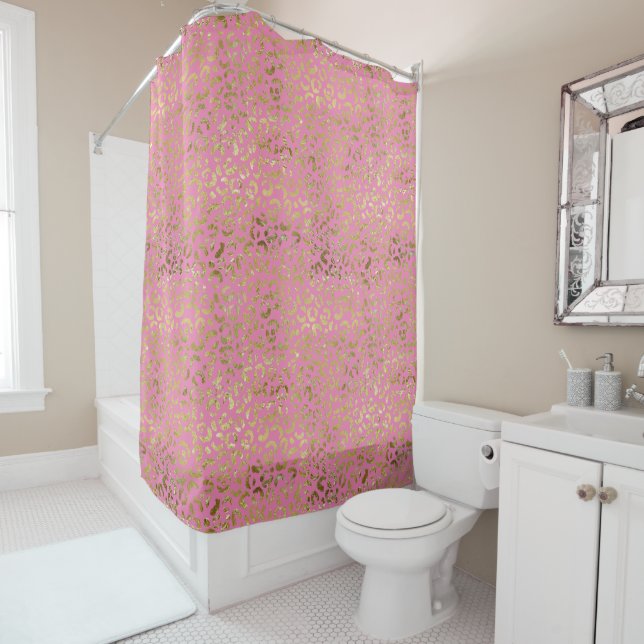 Pink Gold Glam Leopard (In Situ)