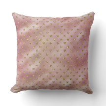 Pink Gold Glam Ombre Gold Glitter Hearts