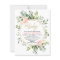 Pink gold greenery elegant girl baby shower