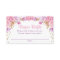 Pink gold purple girl baby shower diaper raffle
