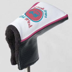 Pink Golf Cart Putter Cover