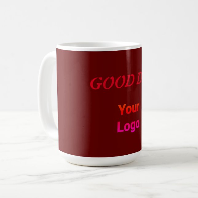 PINK GOOD DAY MUG (Front Left)