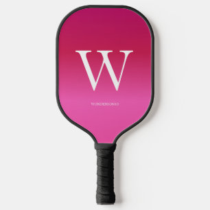 Pink Gradient Pickleball Paddle