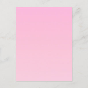Pink Gradient Postcard