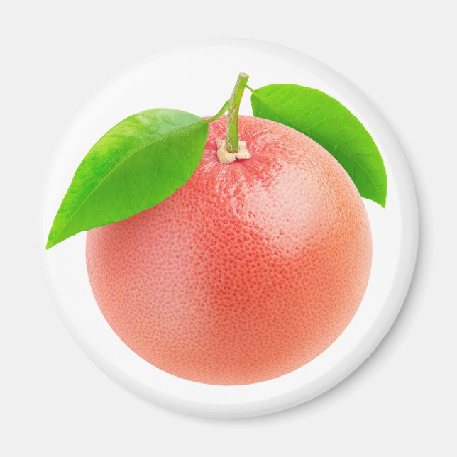 Pink grapefruit magnet (Front)