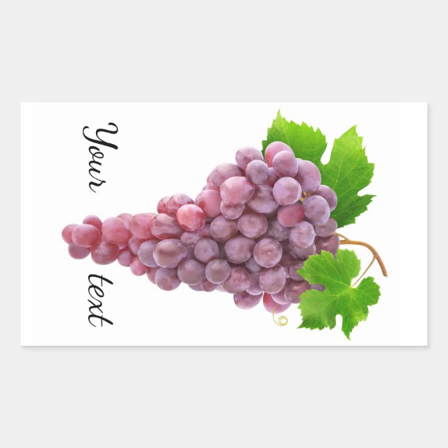 Pink grapes sticker (Front)
