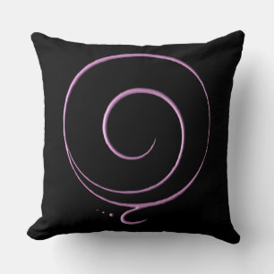 Pink Gratitude Throw Pillow