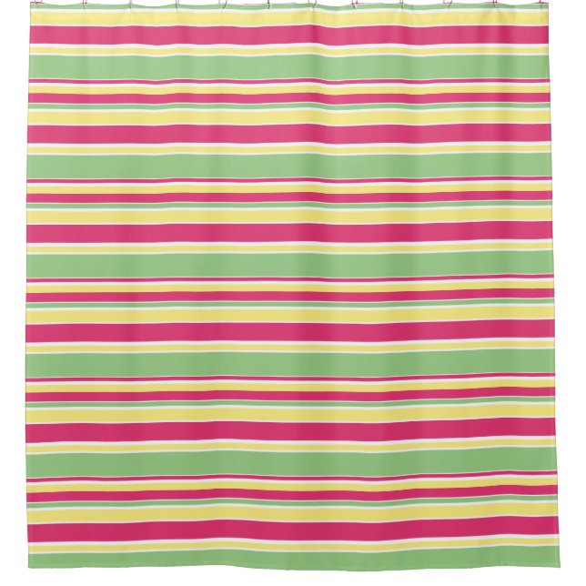 Pink, green and yellow stripes (Front)