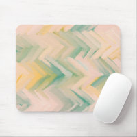 Pink green chevron. Modern abstract geometric line