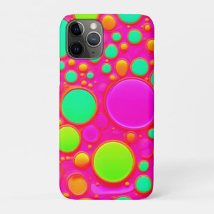 Pink & Green Circles iPhone 11 Pro Case