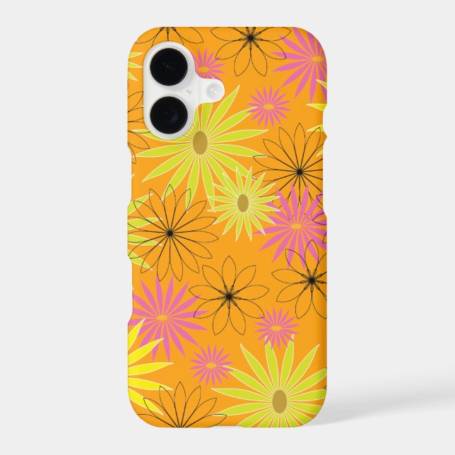 Pink & Green Floral Pattern (Back)