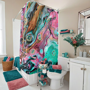 Pink & Green marble