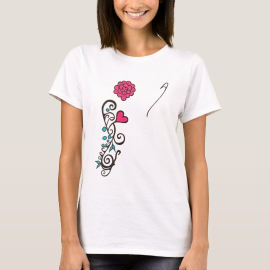 pink/green monterey strat tee
