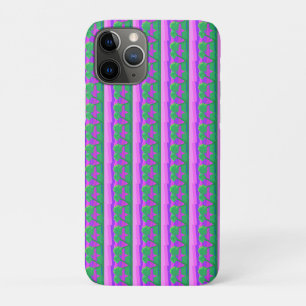 Pink Green Purple  iPhone / iPad case