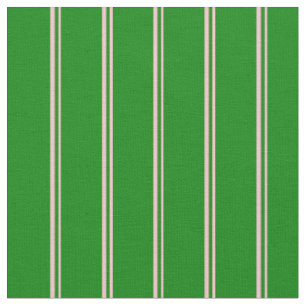 Pink & Green Striped/Lined Pattern Fabric
