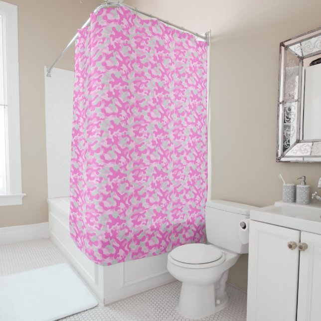 Pink Grey Camouflage  (In Situ)