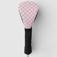 Pink + Grey Check Chequered Chequerboard Pattern