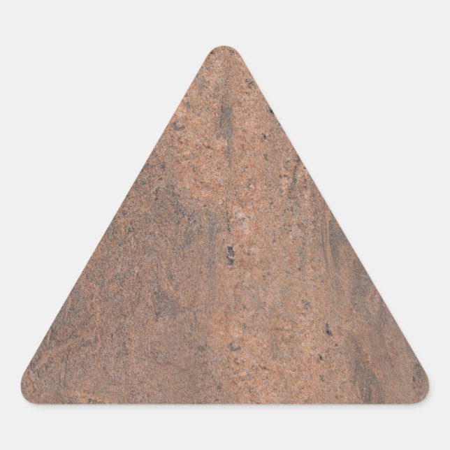 Pink & Grey Marble Triangle Sticker (Front)