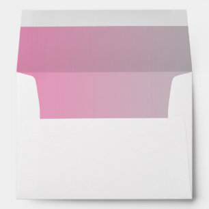 Pink & Grey Ombre Envelope