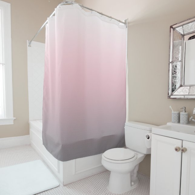 Pink Grey White Ombre (In Situ)