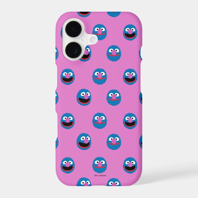 Pink Grover Face Pattern (Back)