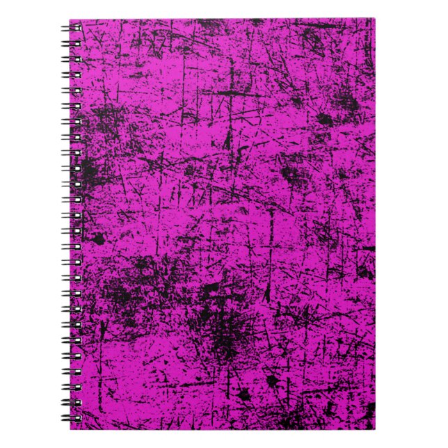 Pink Grunge Notebook (Front)