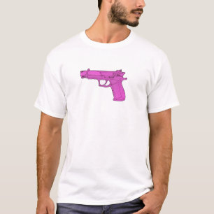 Pink Gun T-Shirt