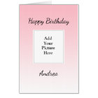 Pink Happy Birthday Ajouter Votre Photo Jumbo