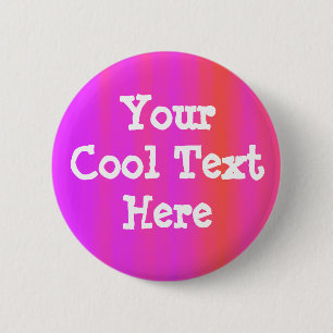 Pink Haze - Template 2 Inch Round Button