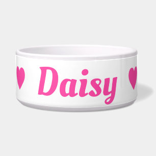 Pink Heart Dog Name