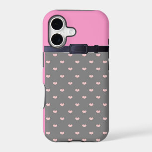 Pink Heart iPhone Case