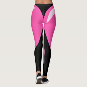 Pink Heart - Love Leggings