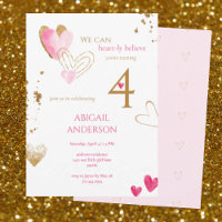 Pink Heart-ly Believe Birthday Party III