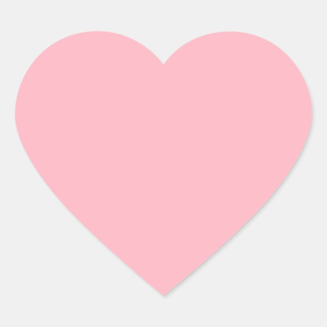 Pink Heart Stickers  (Front)