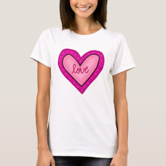 Pink Heart T-Shirt
