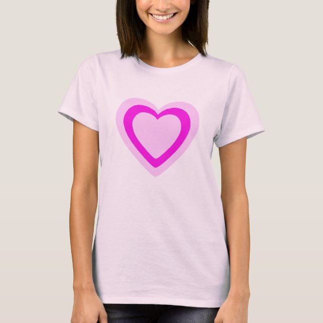 PINK HEART T-Shirt (Front)