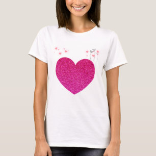 pink heart T-Shirt