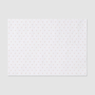 Pink heart tissue paper