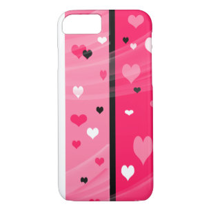 Pink Heart Valentine iPhone Case