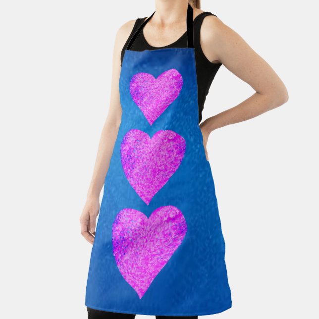 PINK HEARTS APRON (Insitu)