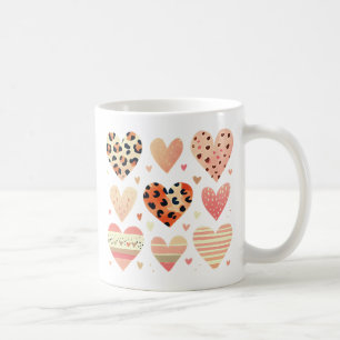 Pink Hearts  Coffee Mug