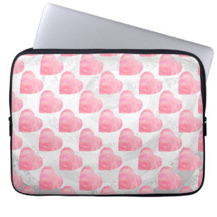 Pink Hearts Laptop Sleeve