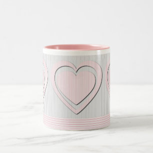 Pink Hearts - Mugs