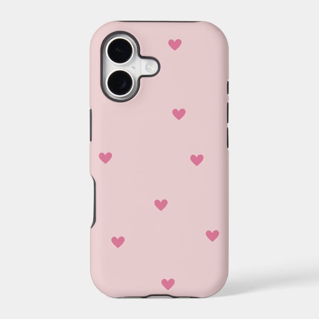 Pink Hearts Seamless Pattern – Cute Valentine (Verso)