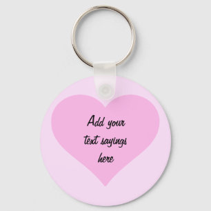 Pink Hearts,Unconditional Love_ Keychain