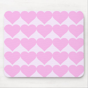 Pink Hearts,Unconditional Love_ Mouse Pad